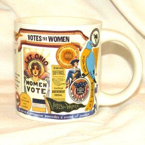 19th Amendment Coffee Mug Women's Voting Suffrage Rights Unemployed Philosophers